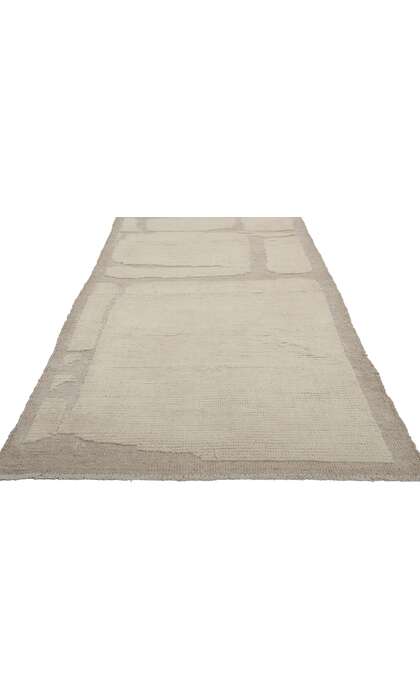 3 x 14 Organic Modern Moroccan High-Low Rug Runner 81105