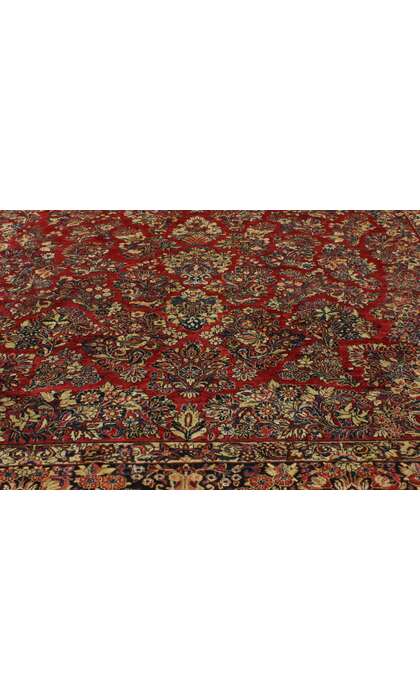 10 x 18 Oversized Antique Persian Sarouk Rug 74960
