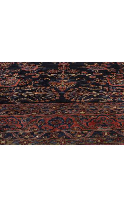 12 x 25 Oversized Antique Persian Sarouk Rug 76984