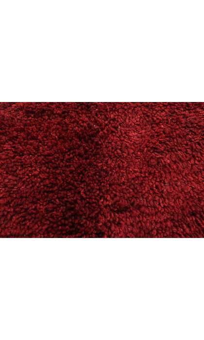 4 x 10 Vintage Red Beni Mrirt Moroccan Rug 20914
