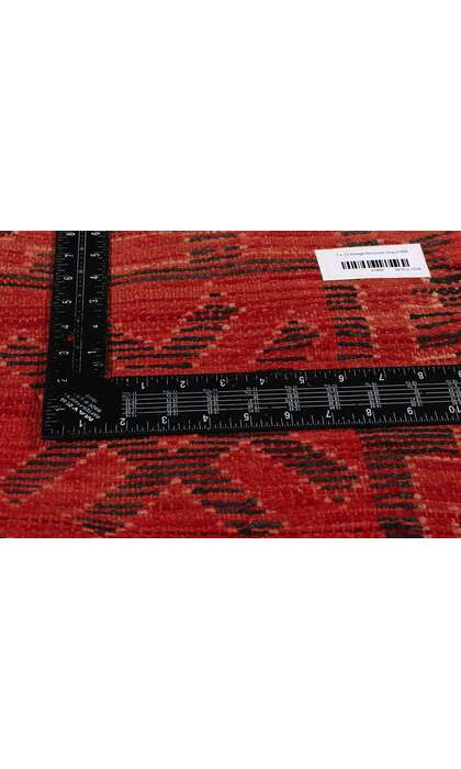 7 x 13 Vintage Red Talsint Moroccan Rug 21468