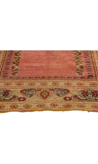 4 x 5 Antique Turkish Silk Ghiordes Prayer Rug 78738