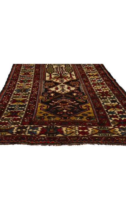 4 x 12 Vintage Persian Bakhtiari Rug Runner 53879