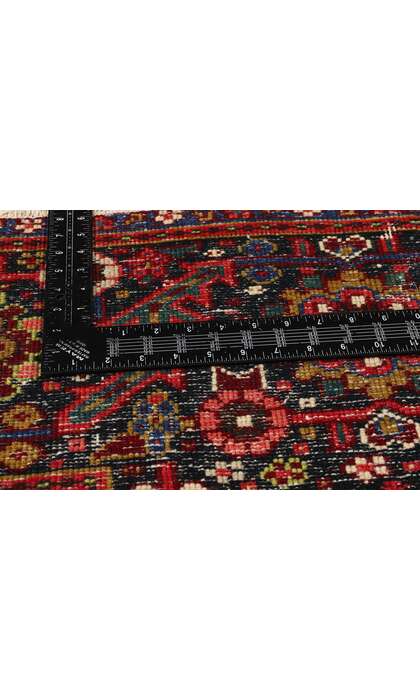 9 x 13 Vintage Persian Heriz Rug 53880