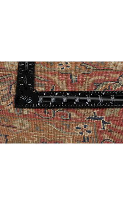 6 x 9 Vintage Indian Isfahan Rug 78690