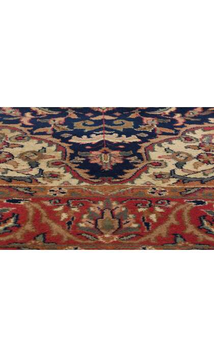 6 x 9 Vintage Indian Isfahan Rug 78690