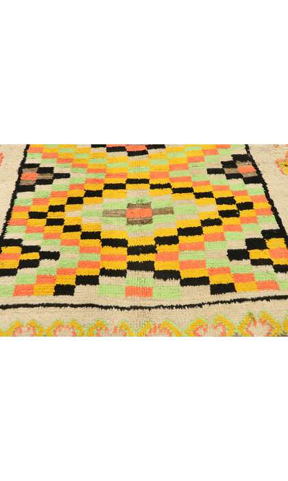 4 x 7 Vintage Boujad Moroccan Rug 20574