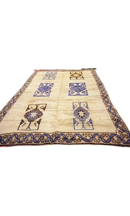 5 x 8 Vintage Moroccan Azilal Rug 20756