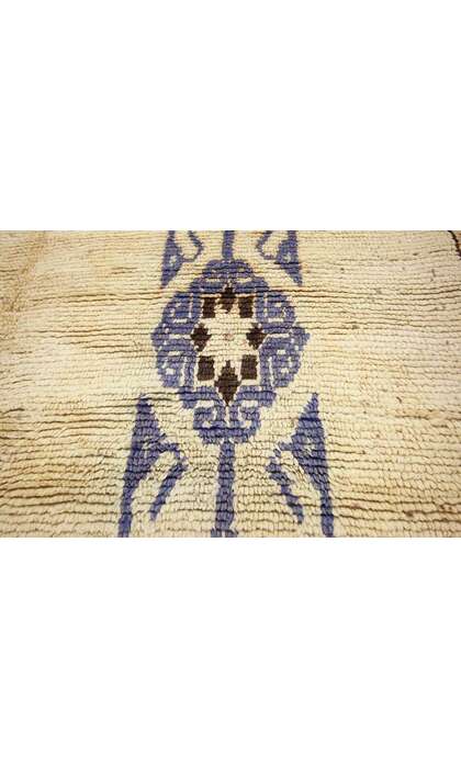 5 x 8 Vintage Moroccan Azilal Rug 20756