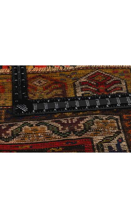 4 x 12 Vintage Turkish Oushak Rug Runner 53881