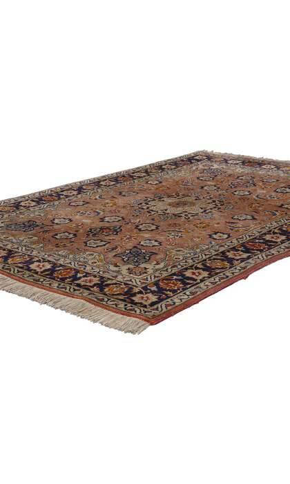 3 x 5 Small Vintage Persian Tabriz Rug 78702