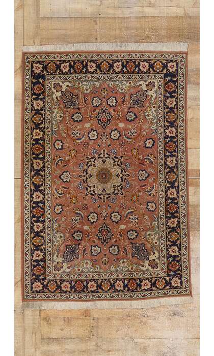 3 x 5 Small Vintage Persian Tabriz Rug 78703