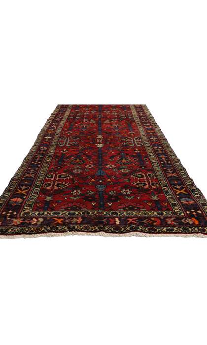 3 x 17 Vintage Red Persian Hamadan Rug 78726