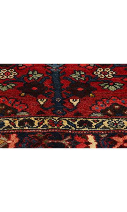 3 x 17 Vintage Red Persian Hamadan Rug 78726