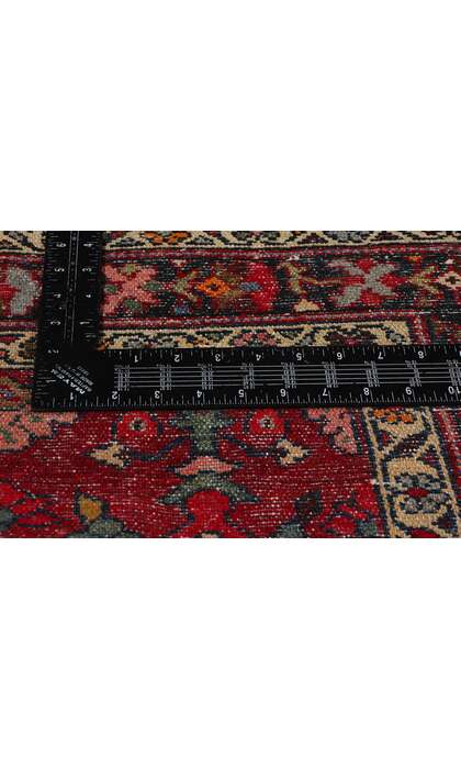 3 x 17 Vintage Red Persian Hamadan Rug 78727