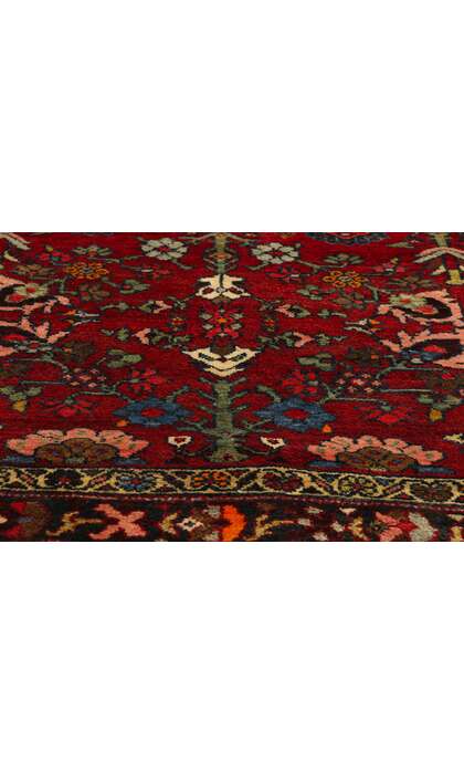 3 x 17 Vintage Red Persian Hamadan Rug 78727