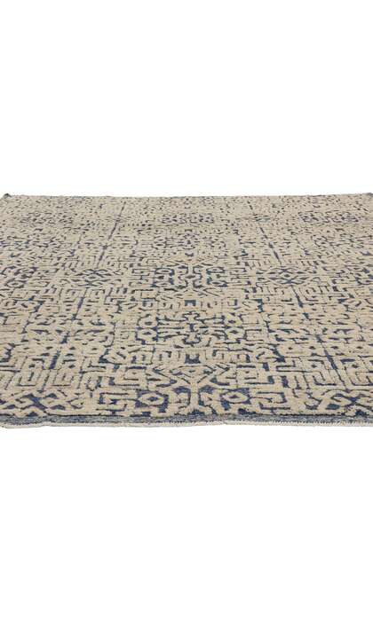 8 x 10 Modern Geometric Moroccan High-Low Rug 81055