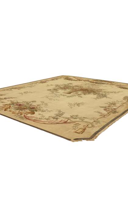 5 x 7 Antique French Silk Aubusson Tapestry 73014