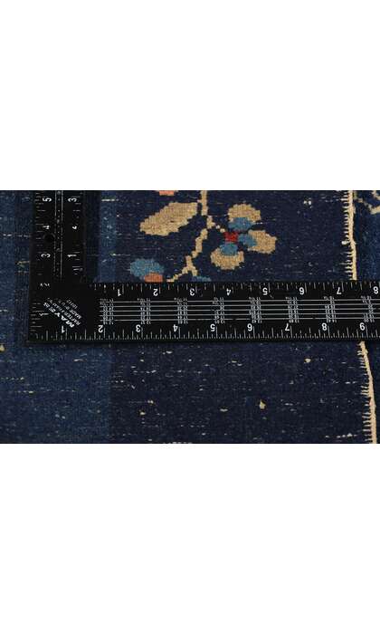 4 x 6 Antique Blue Chinese Peking Rug 78762