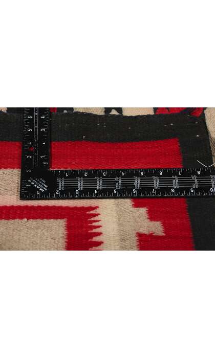 3 x 5 Antique Ganado Navajo Rug 78747