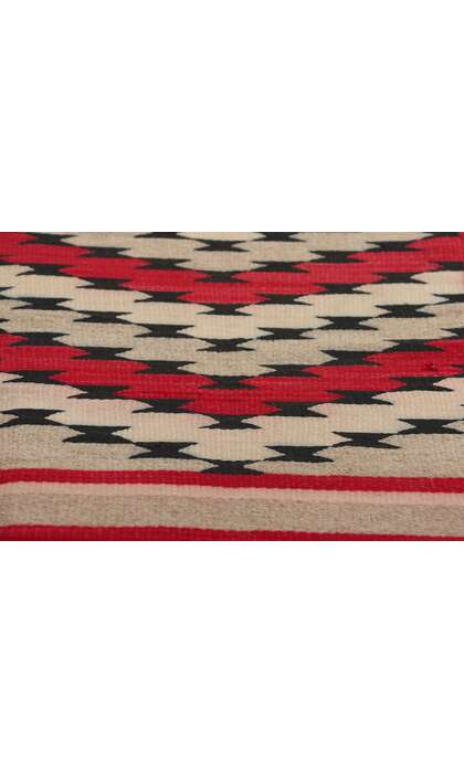 3 x 5 Antique Ganado Navajo Rug 78747