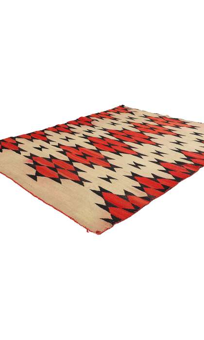 4 x 6 Antique Ganado Navajo Rug 78746