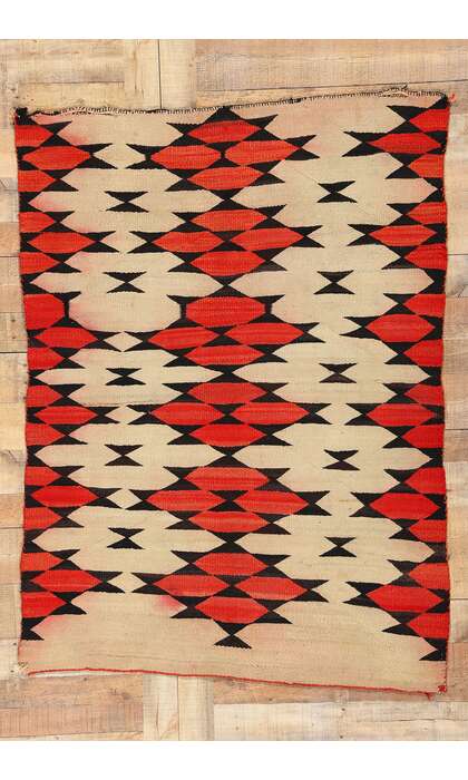 4 x 6 Antique Ganado Navajo Rug 78746