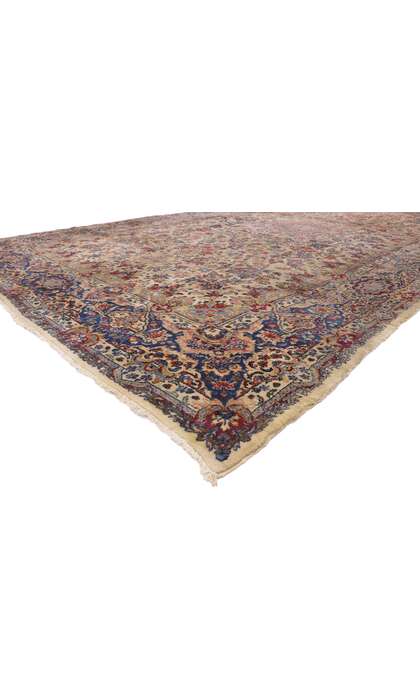 10 x 18 Antique Persian Kerman Rug 77652