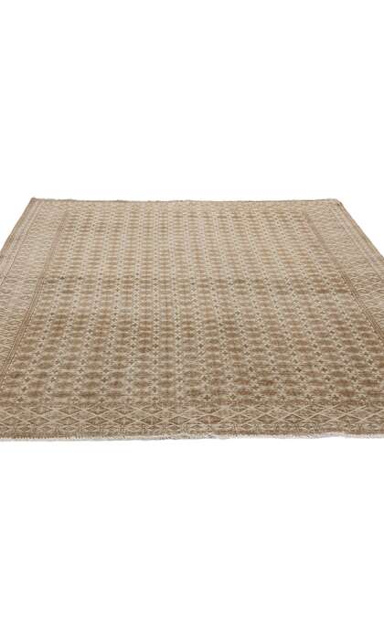 4 x 6 Distressed Vintage Turkish Sivas Rug 53936