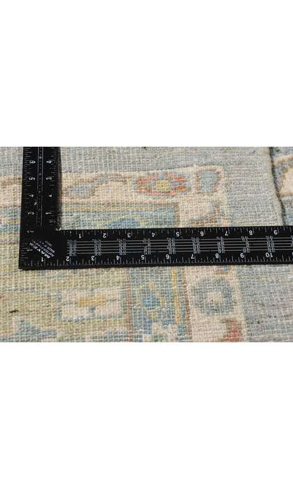 13 x 17 Modern Light Blue Persian Sultanabad Rug 61292