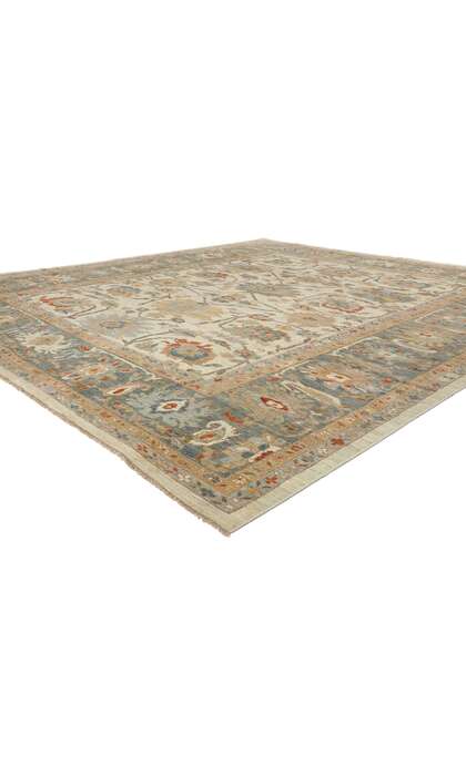 11 x 12 Modern Persian Sultanabad Rug 61298