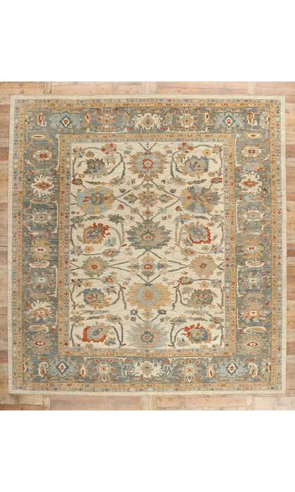 11 x 12 Modern Persian Sultanabad Rug 61298