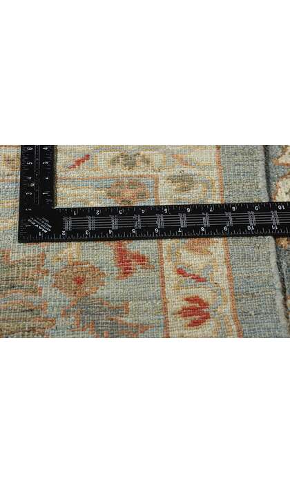 10 x 14 Modern Blue Persian Sultanabad Rug 61299