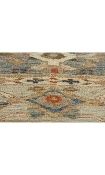 8 x 10 Modern Blue Persian Sultanabad Rug 61288