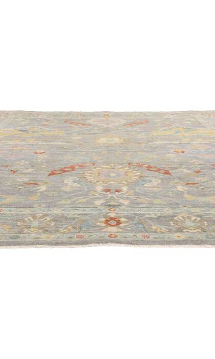 11 x 11 Modern Gray Persian Sultanabad Rug 61297