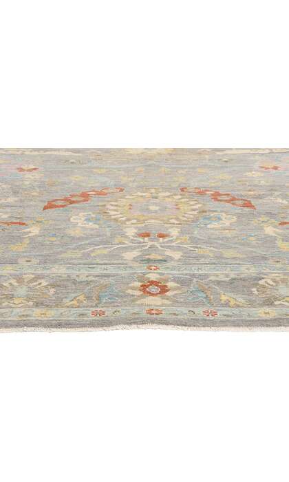 11 x 11 Modern Gray Persian Sultanabad Rug 61297