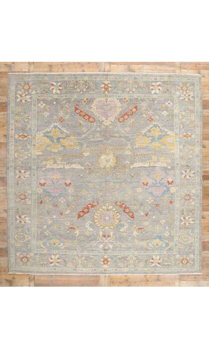 11 x 11 Modern Gray Persian Sultanabad Rug 61297