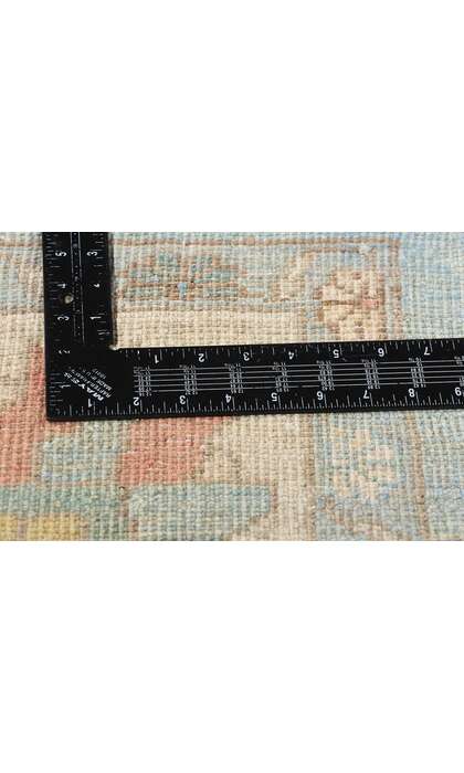 10x14 Modern Light Blue Persian Sultanabad Rug 61296