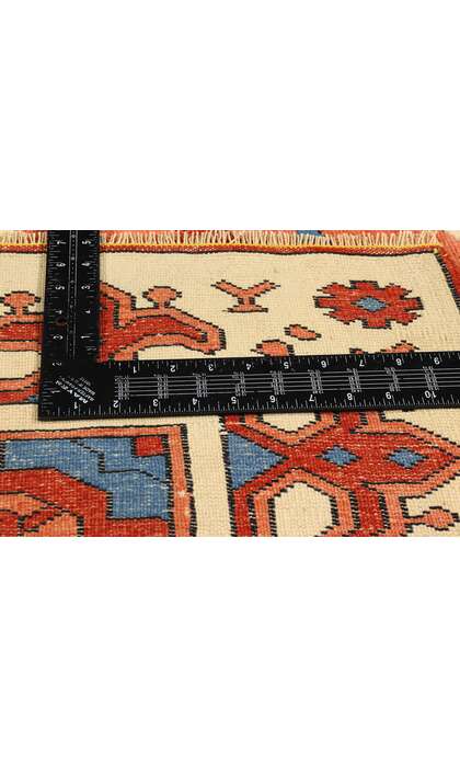 4 x 6 Vintage Turkish Oushak Rug 53933
