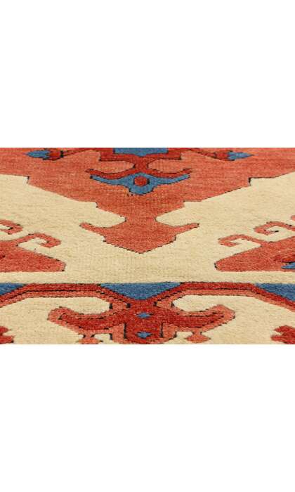 4 x 6 Vintage Turkish Oushak Rug 53933