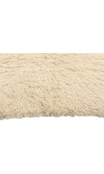 5 x 7 Vintage Greek Natural Flokati Rug 53945