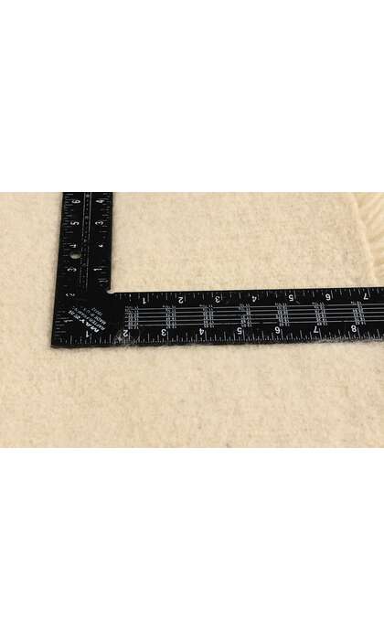 6 x 7 Vintage Greek Natural Flokati Rug 53946