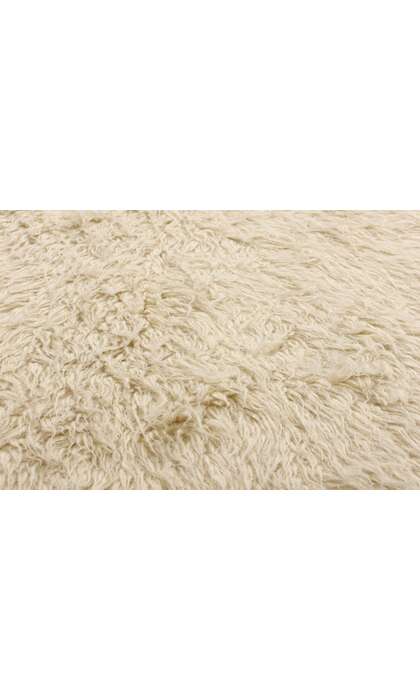 6 x 7 Vintage Greek Natural Flokati Rug 53946