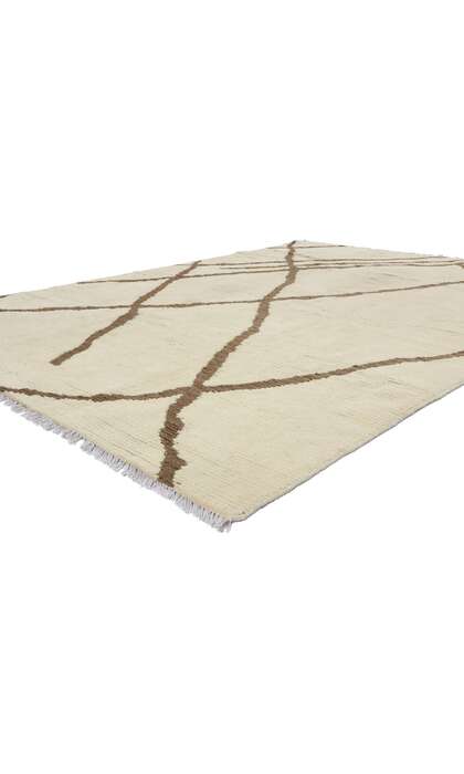 6 x 8 Organic Modern Moroccan Rug 81110
