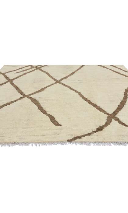 6 x 8 Organic Modern Moroccan Rug 81110