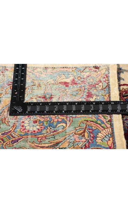 12 x 19 Oversized Antique Persian Kerman Rug 78750