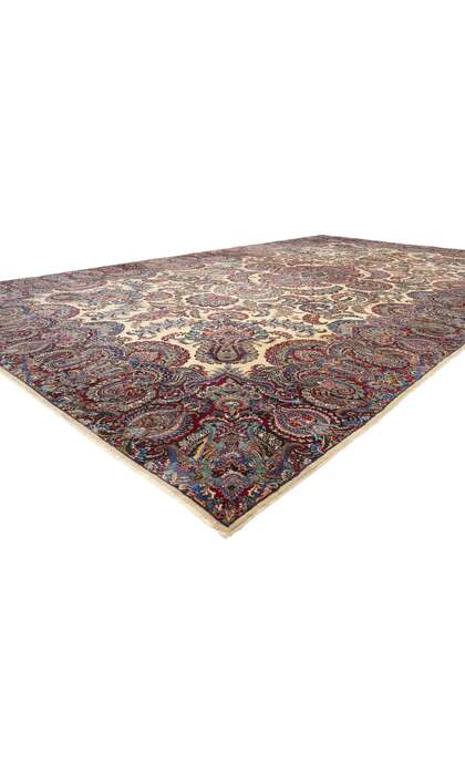 12 x 19 Oversized Antique Persian Kerman Rug 78750