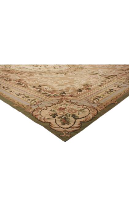 13 x 21 Vintage Chinese Aubusson Rug 76776