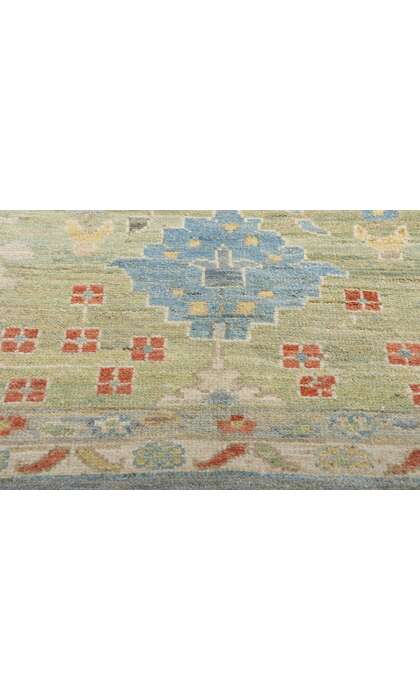 16 x 23 Oversized Modern Light Blue Persian Sultanabad Rug 61281