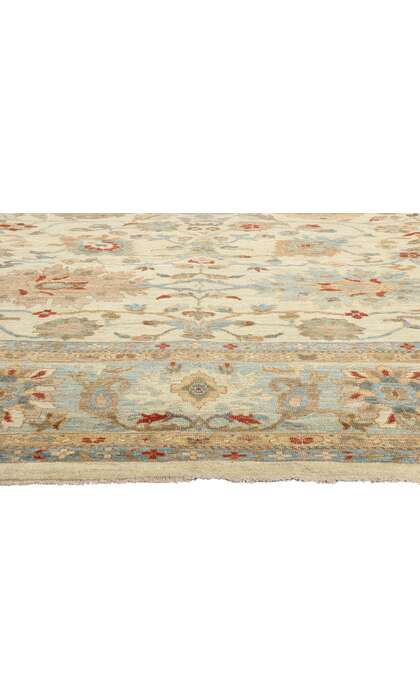 13 x 18 Oversized Modern Beige Persian Sultanabad Rug 61282